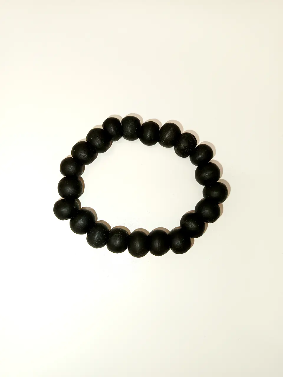Pulseiras de Contas em Madeira Negra de Coco 2