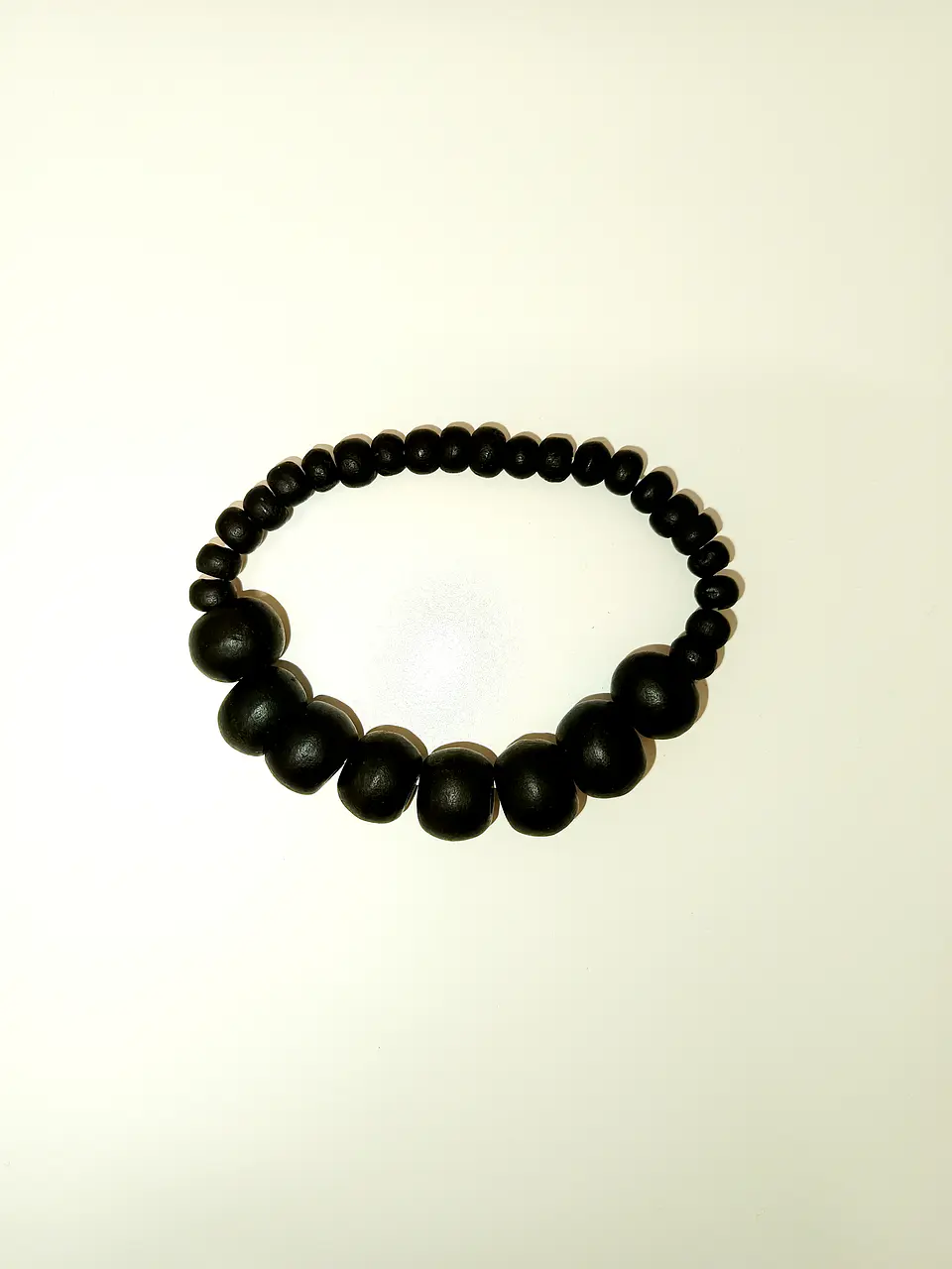 Pulseiras de Contas em Madeira Negra de Coco 3