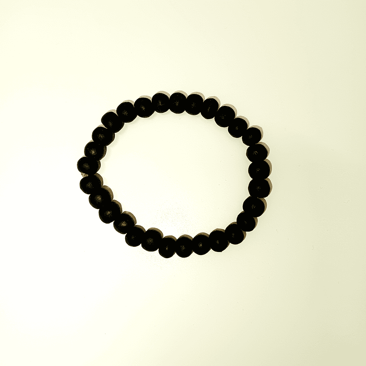 Pulseiras de Contas em Madeira Negra de Coco 4