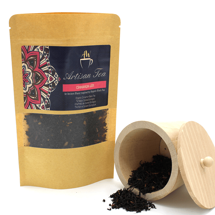 Blend Tisana Chá Preto Orgânico de Canela 50g 1