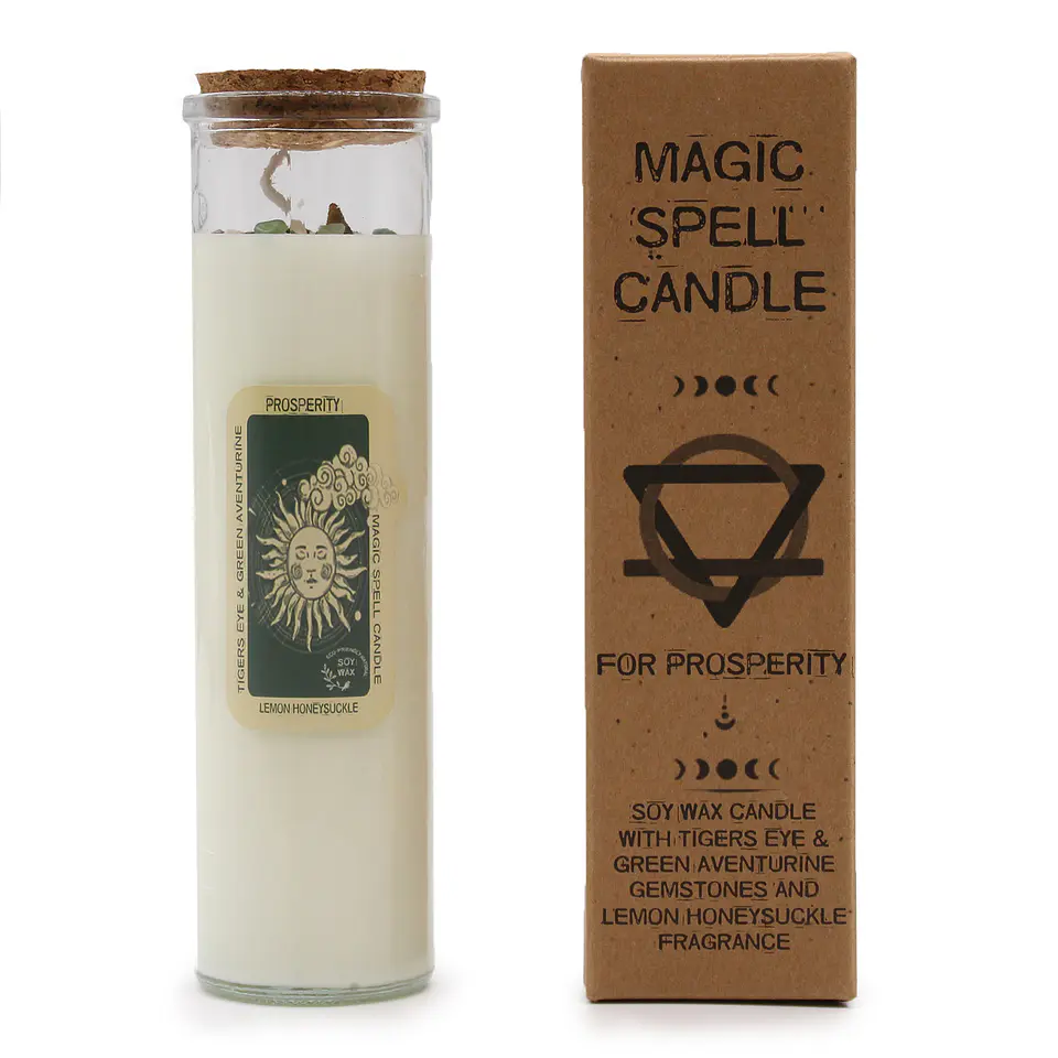 Vela de Soja Feitiço Mágico - Prosperidade 280gr 1