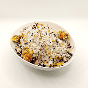 Sais de Banho de Lavanda (c/ Camomila, Hibiscus & Calêndula) - 200gr