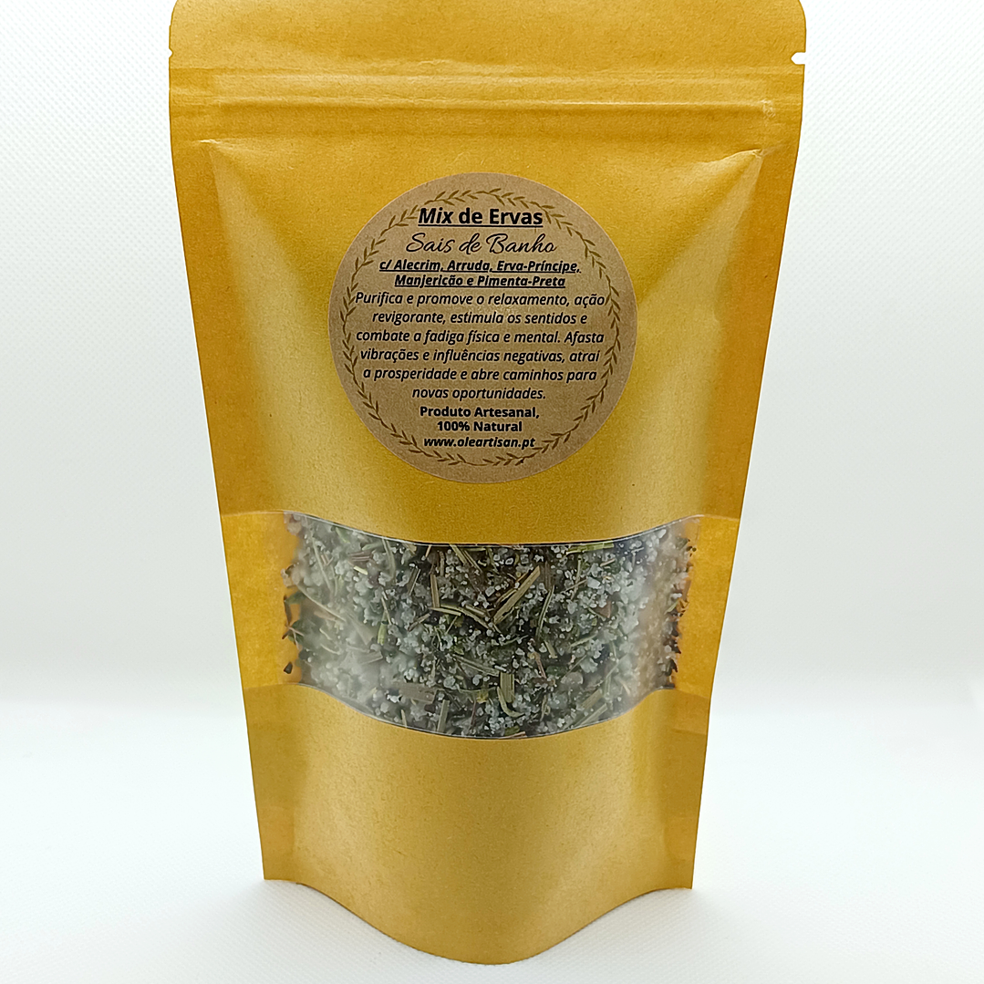 Sais de Banho Mix de Ervas - 200gr 7