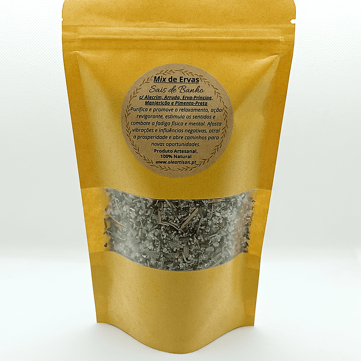 Sais de Banho Mix de Ervas - 200gr 7