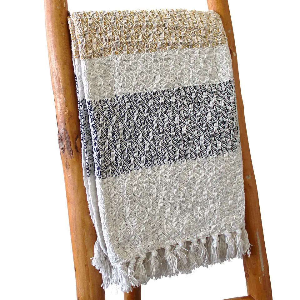 Manta Boho Comfort 100% Algodão - Mellow Mattala - 125x150cm 1