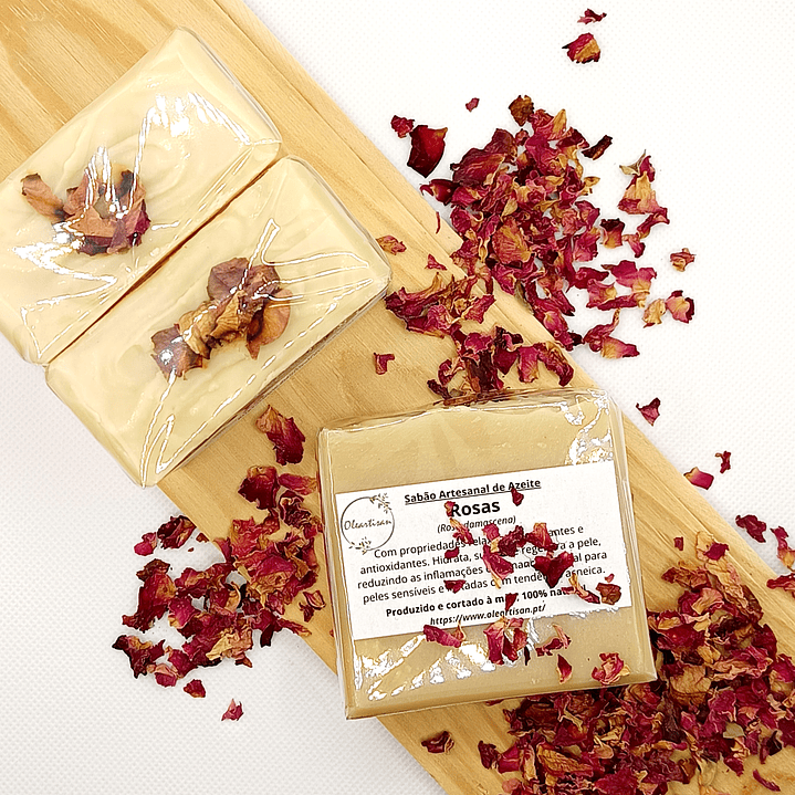 Sabão Artesanal de Rosas 4