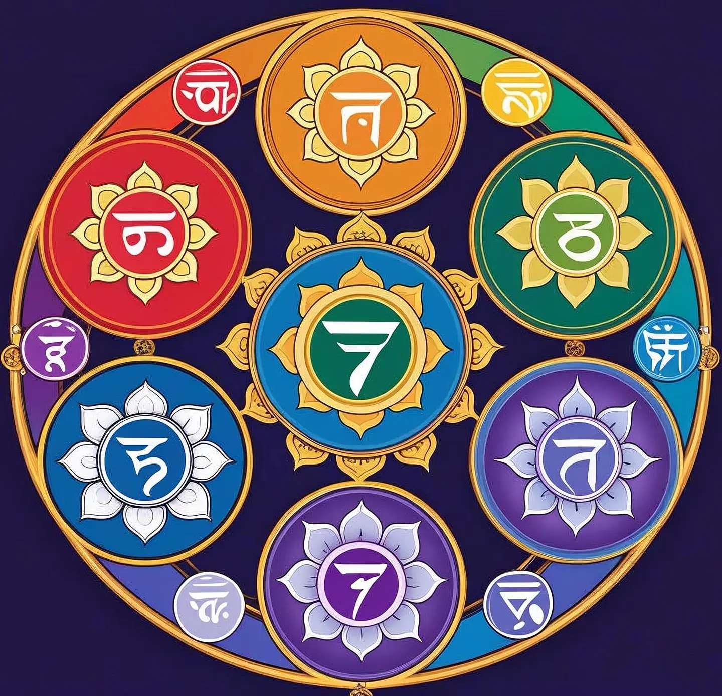Conjunto de Pedras para Alinhamento dos Chakras - Formato Oval 4
