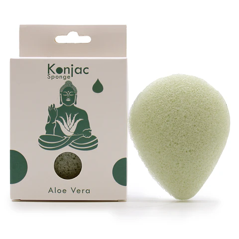 Esponja Konjac - Aloé Vera - Cura