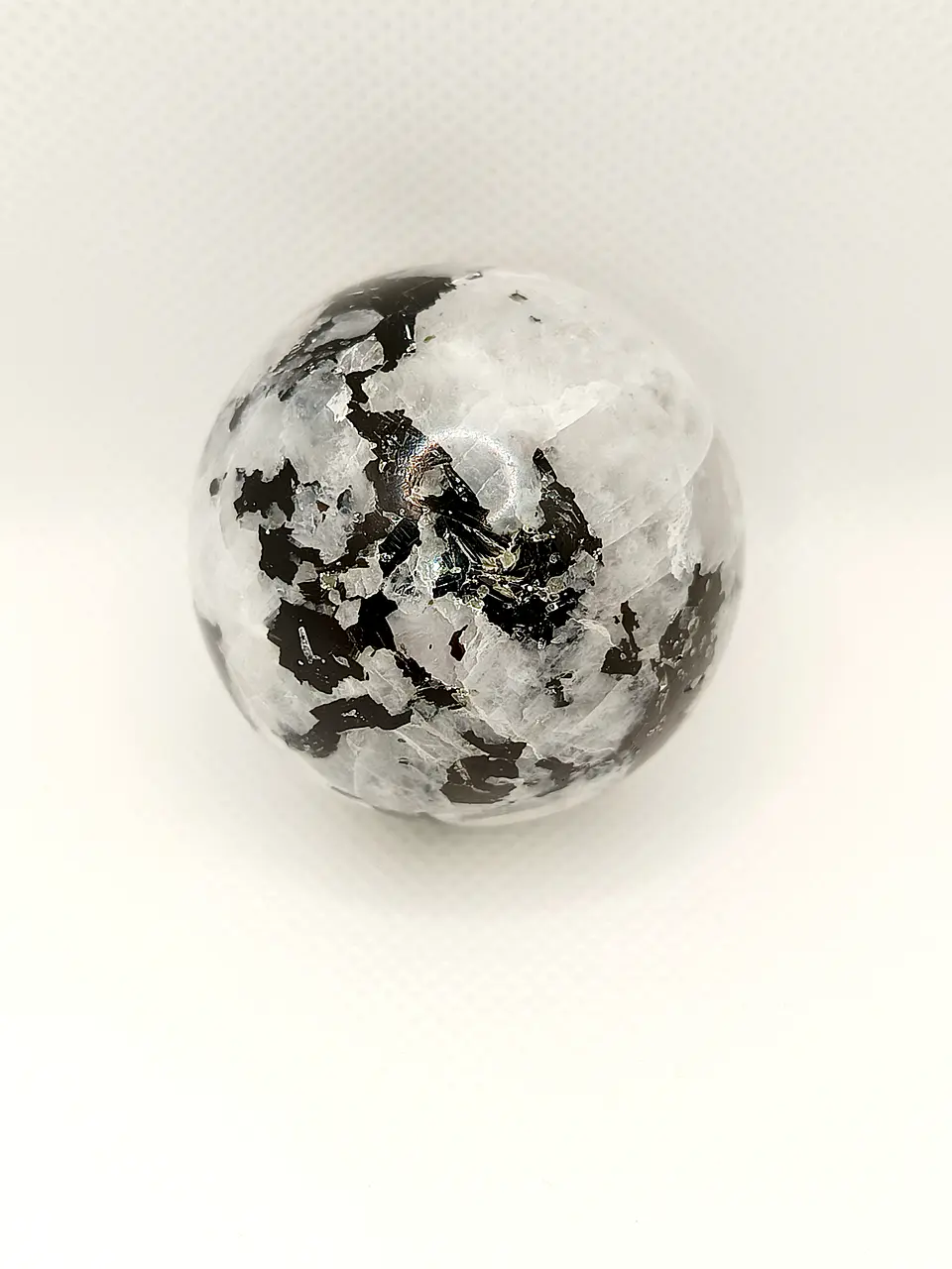 Esfera de Cristal de Pedra Natural c/ Base 40mm - Pedra da Lua Indiana 6