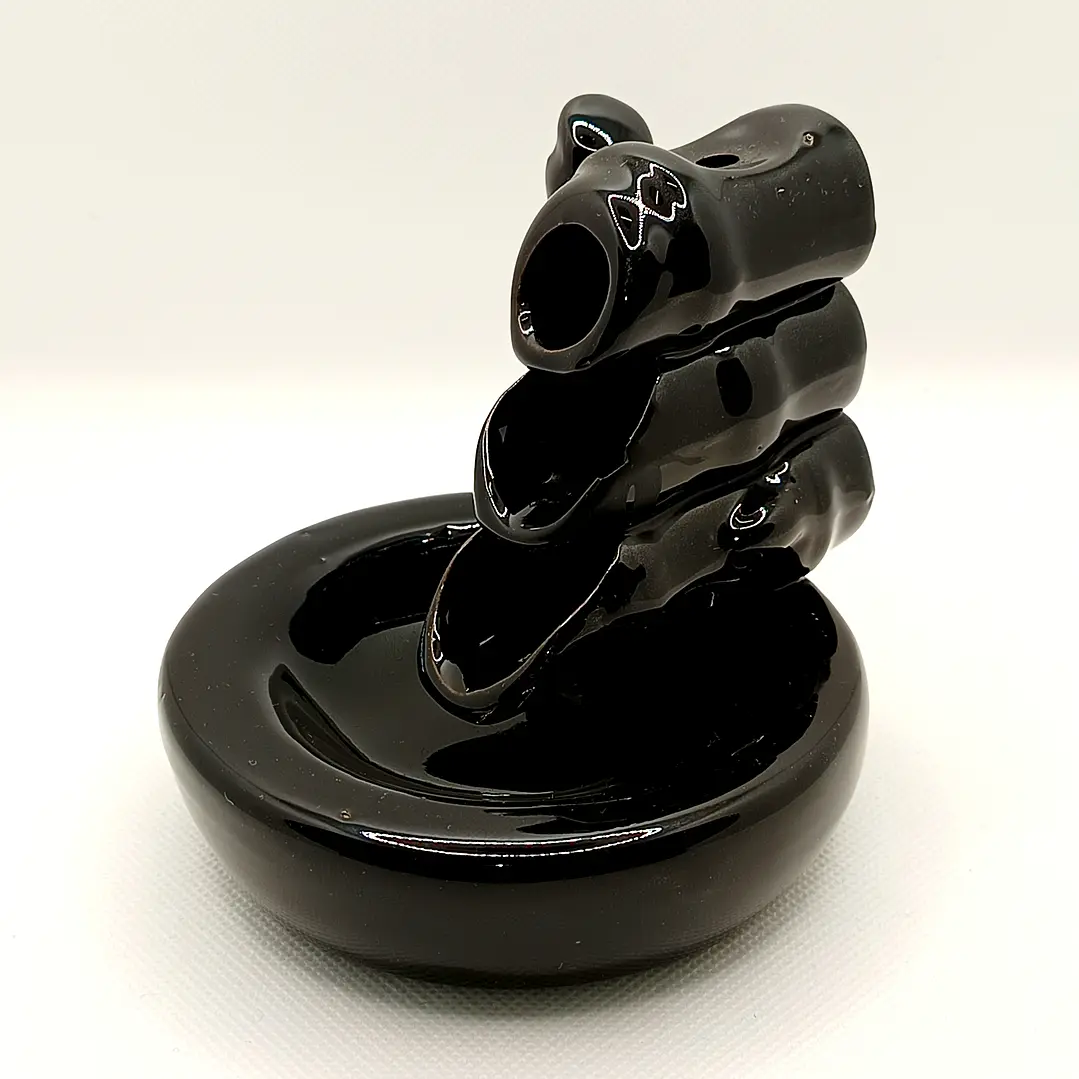 Queimador de Incenso Refluxo - Bamboo & Piscina 3