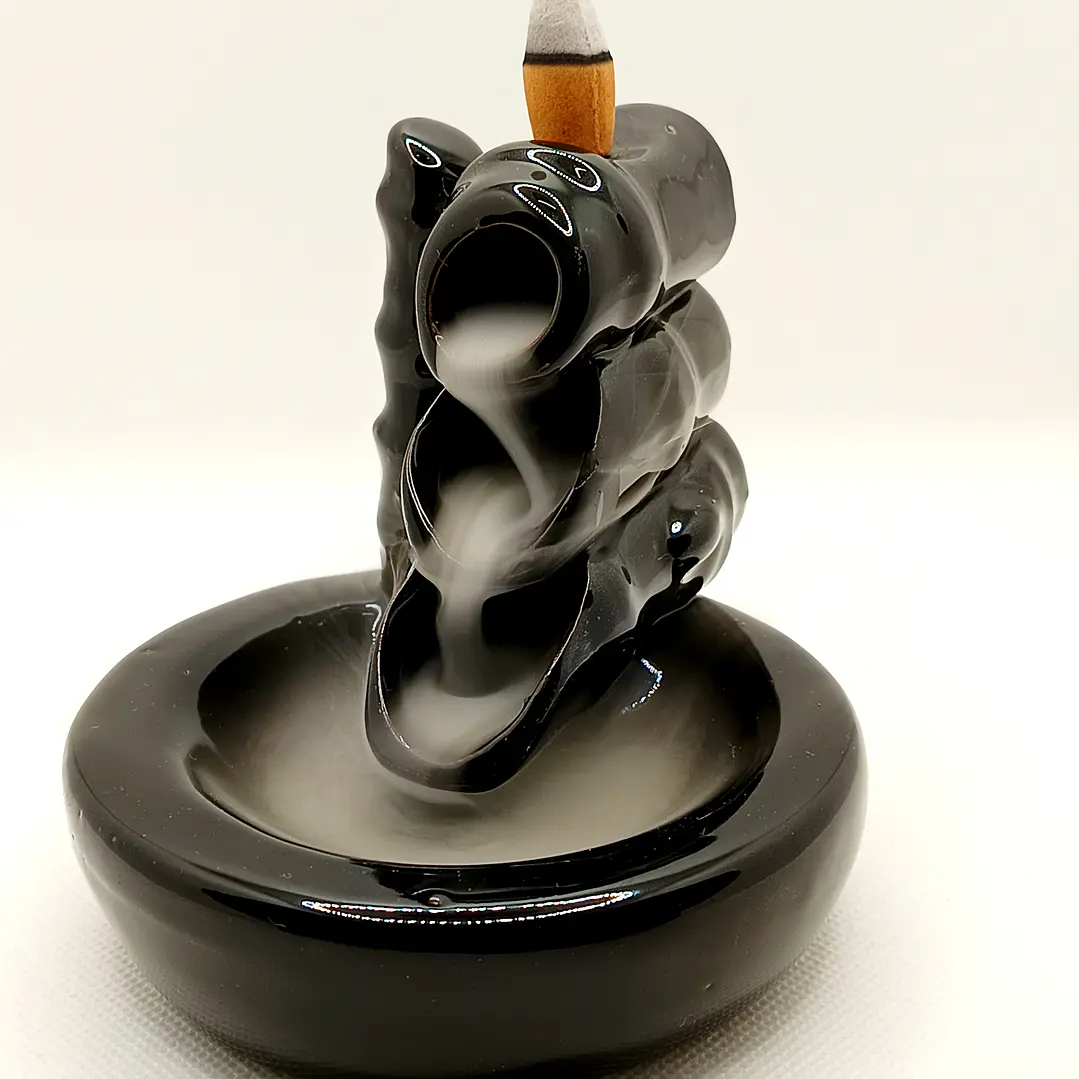 Queimador de Incenso Refluxo - Bamboo & Piscina 7