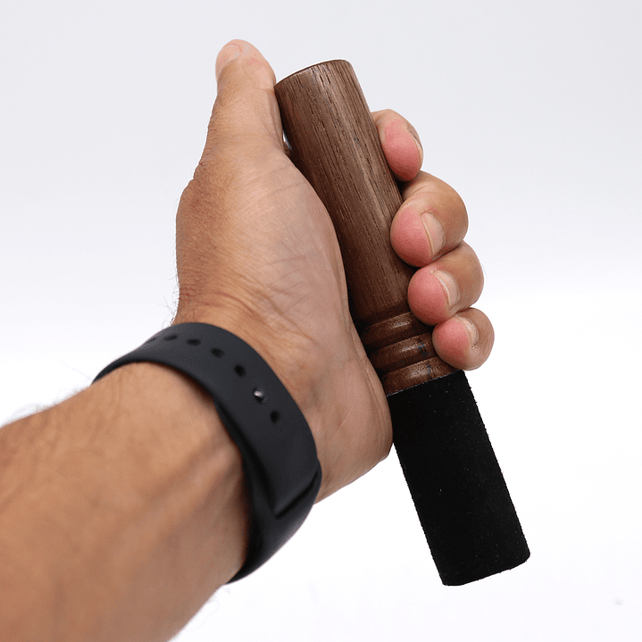 Taça Tibetana Média 12cm c/ Bastão de Madeira 7