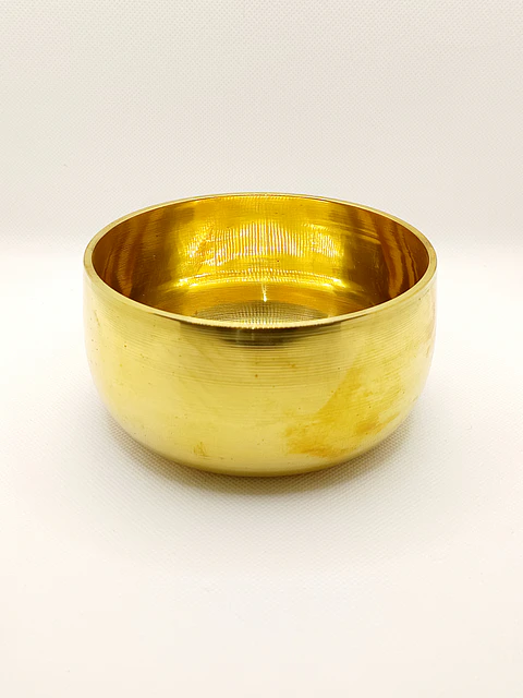 Taça Tibetana Média 12cm c/ Bastão de Madeira