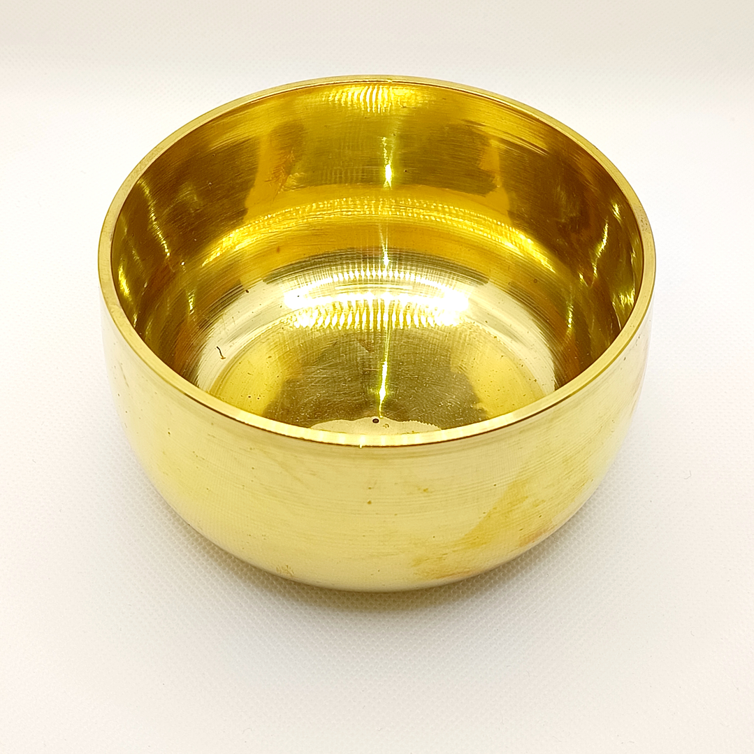 Taça Tibetana Média 12cm c/ Bastão de Madeira 2