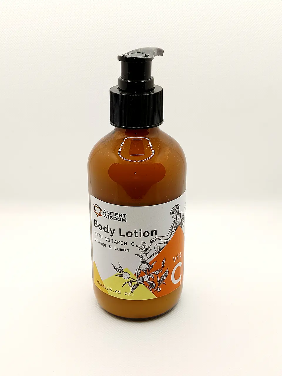 Loção Corporal c/ Vitamina C - Laranja e Limão 250ml 3