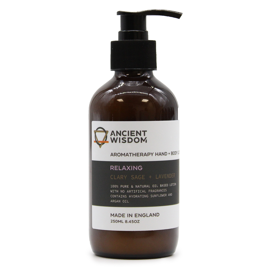 Loção Corporal & Mãos - Sálvia Esclareia e Lavanda 250ml 1