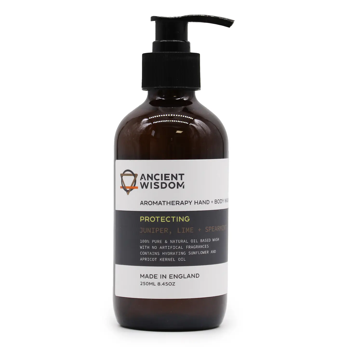 Gel de Banho para Mãos e Corpo - Zimbro, Lima & Hortelã 250ml 1