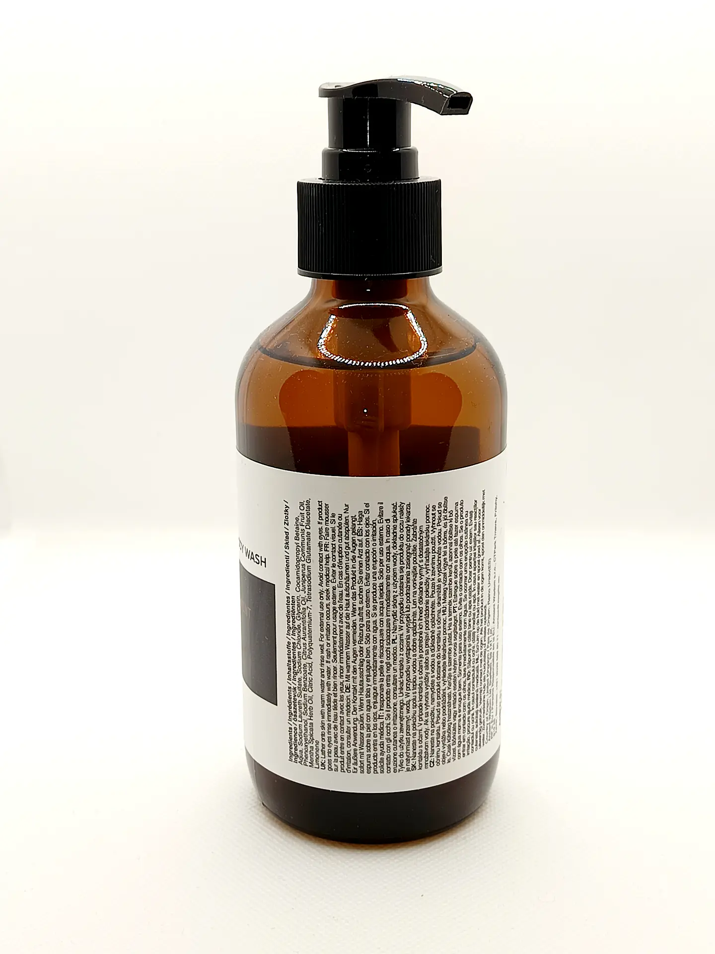 Gel de Banho para Mãos e Corpo - Zimbro, Lima & Hortelã 250ml 3