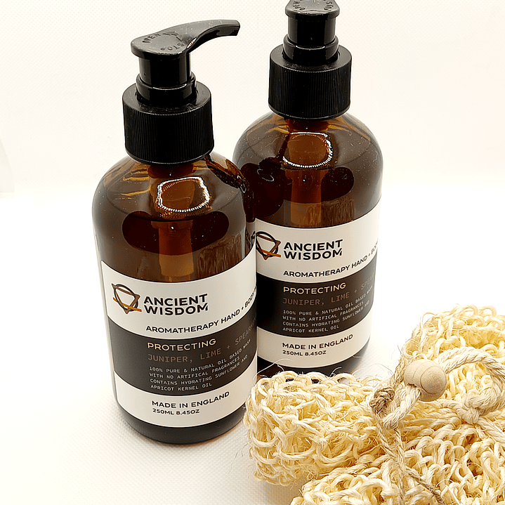 Gel de Banho para Mãos e Corpo - Zimbro, Lima & Hortelã 250ml 4