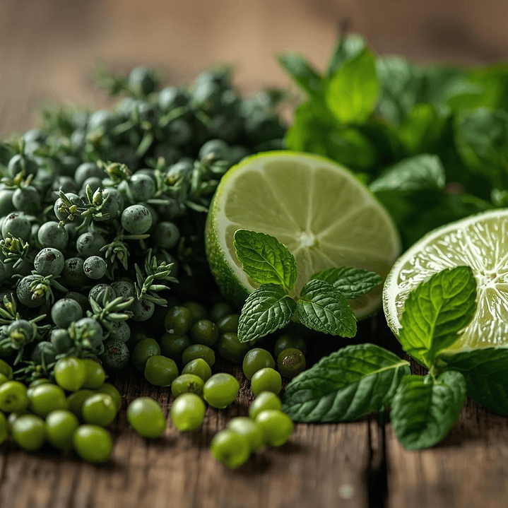 Gel de Banho para Mãos e Corpo - Zimbro, Lima & Hortelã 250ml 6