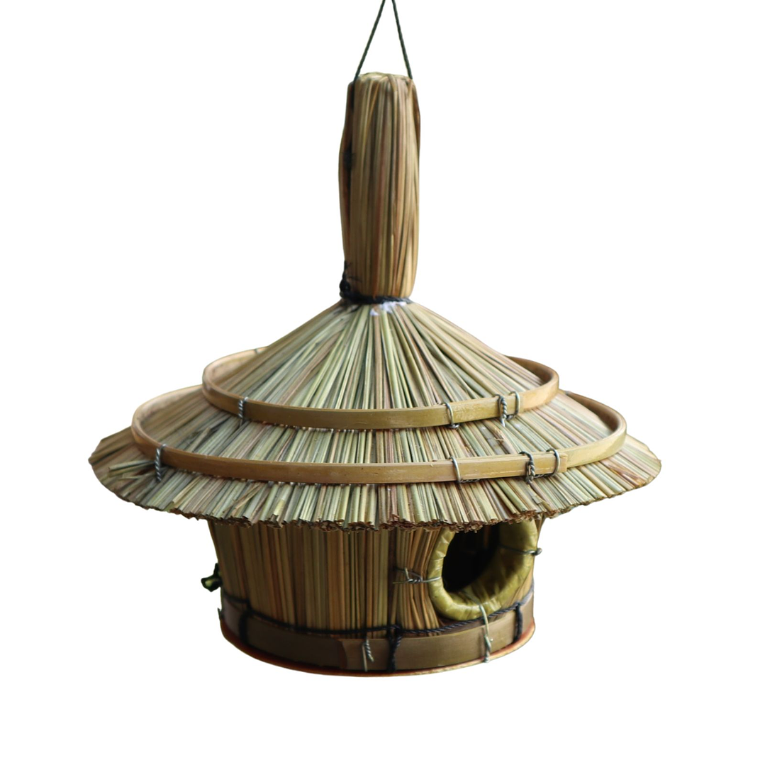 Casa de Pássaros Redonda Pequena - 17x17cm 2