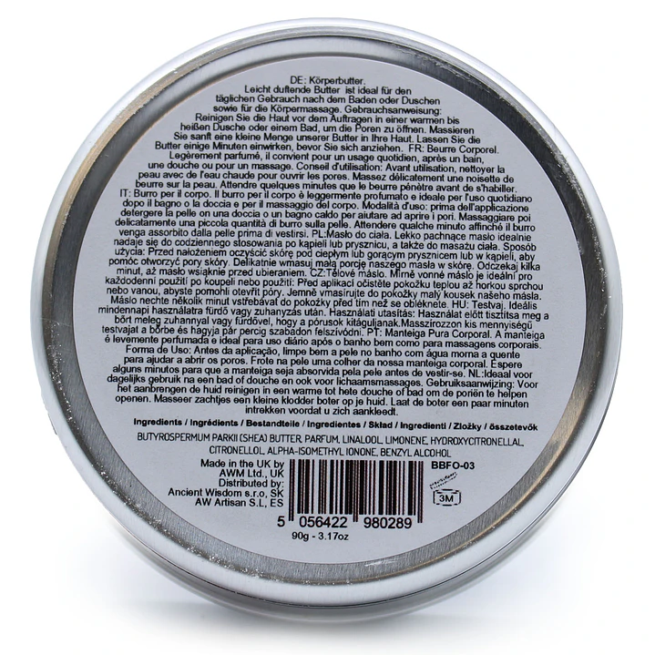 Manteiga Corporal de Karité Perfumada 90g - Orquídea  2