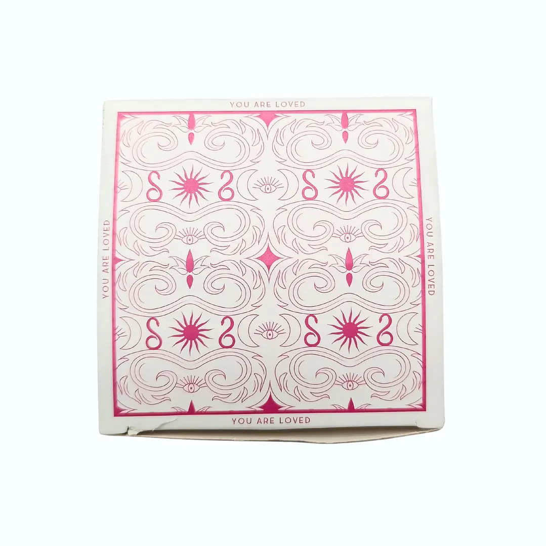 Vela Mágica Floral de Soja c/ Cristais Hop Hare - Os Amantes 175gr 7