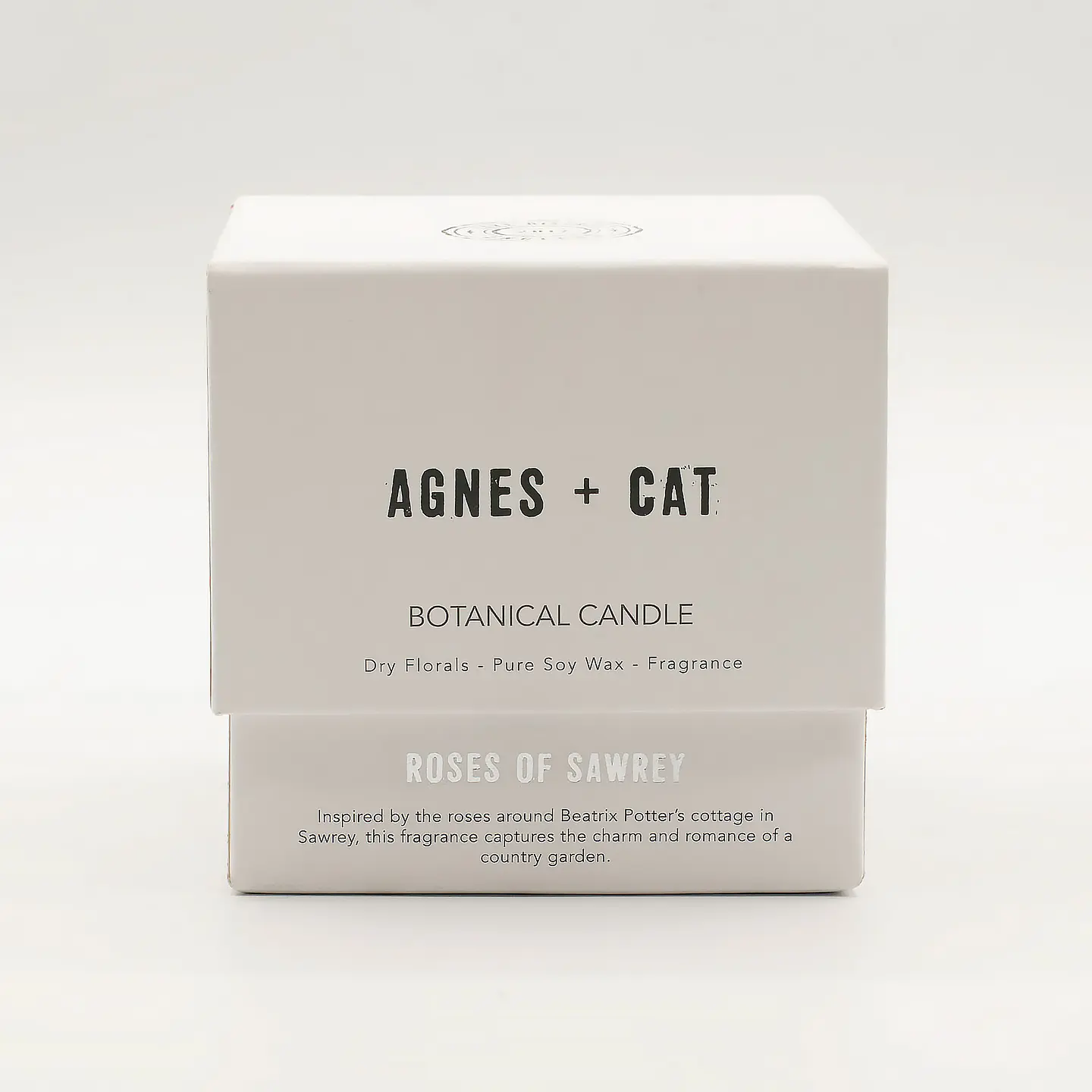 Vela Botânica de Cera de Soja Agnes + Cat - Rosas de Sawrey 3