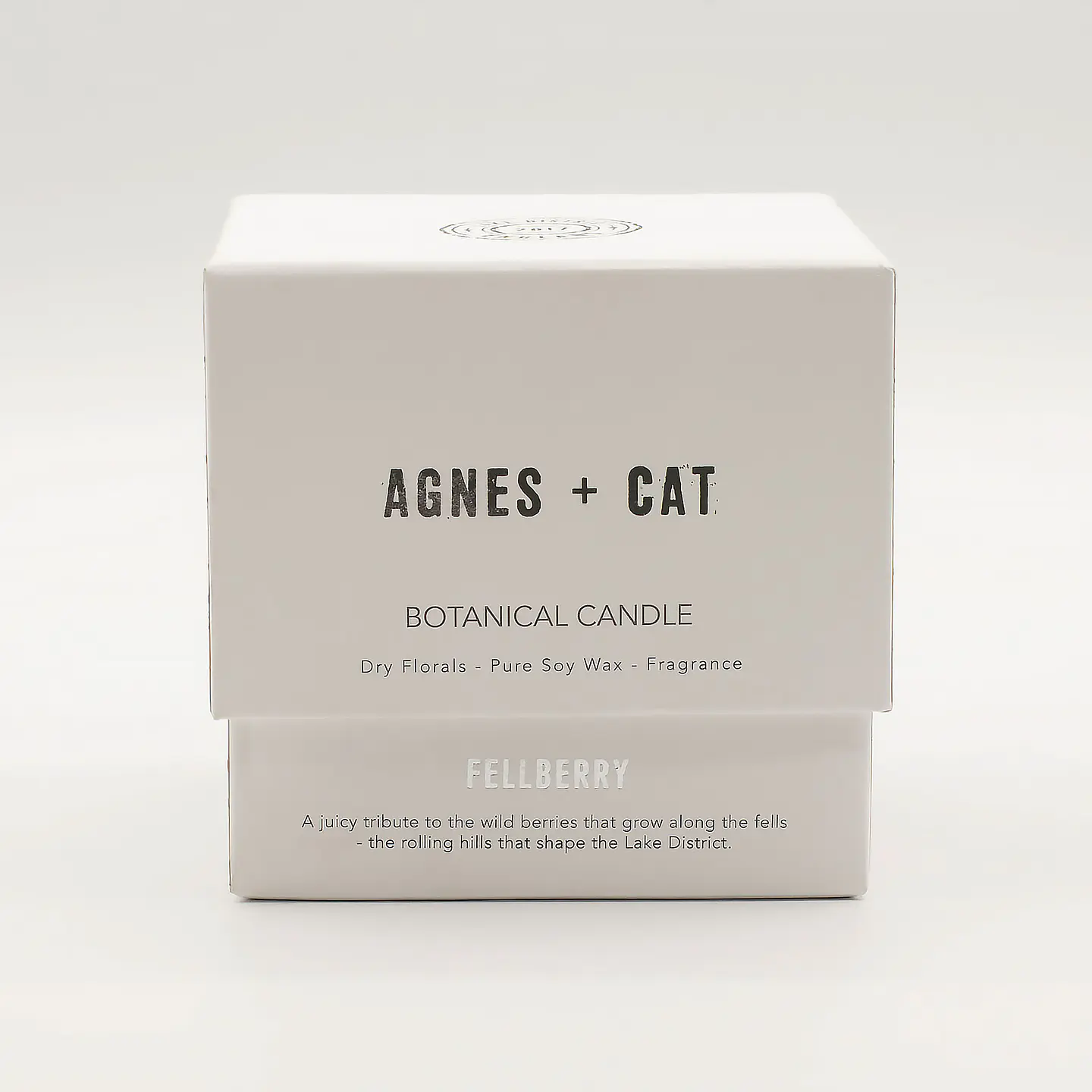 Vela Botânica de Cera de Soja Agnes + Cat - Fellberry 350gr 3