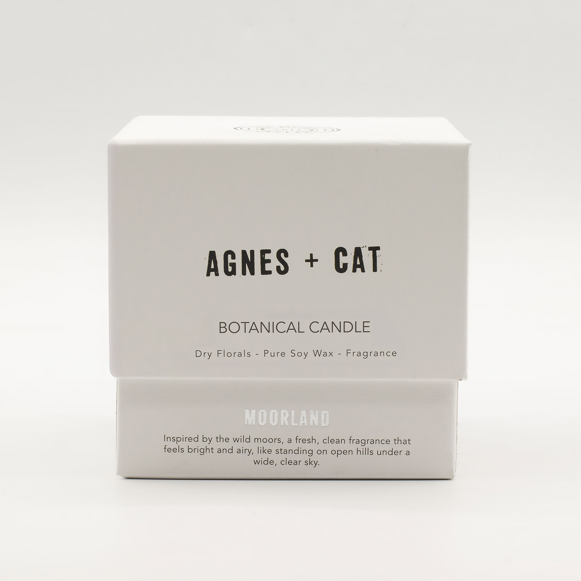 Vela Botânica de Cera de Soja Agnes + Cat - Moorland 350gr 3