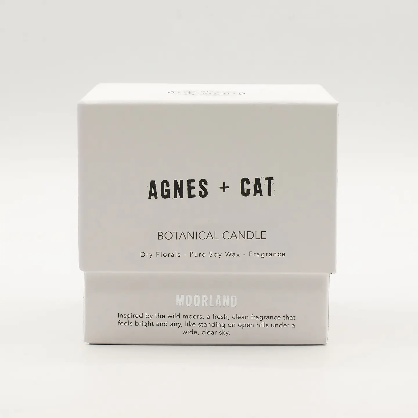 Vela Botânica de Cera de Soja Agnes + Cat - Moorland 350gr 3