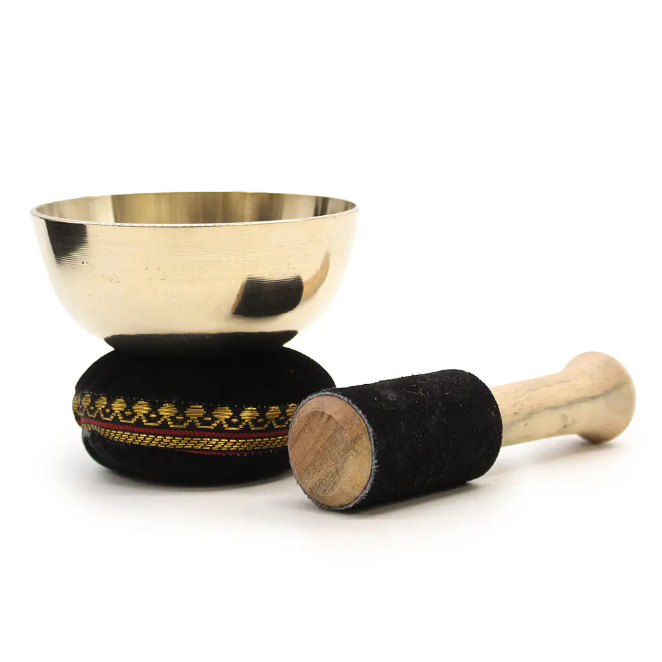 Gift Set Taça Tibetana Pequena 9cm 4