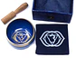Gift Set Taça Tibetana dos 7 Chakras - Terceiro Olho 8cm - Thumbnail 2