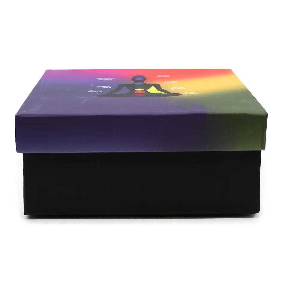 Gift Set Taça Tibetana Média - Fases da Lua Preto 14cm 3