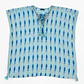 Kaftan Nomad Sari - Turquesa c/ Peixes Azuis & Dourados - Coleção Mediterrâneo - Thumbnail 1