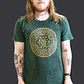T-shirt Nomad Sari Efeito Lavagem - 7 Chakras - Verde - Thumbnail 3
