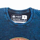 T-shirt Nomad Sari Efeito Lavagem - Stay Wild, Moon Child - Azul - Thumbnail 2