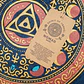 T-shirt Nomad Sari Efeito Lavagem - Stay Wild, Moon Child - Azul - Thumbnail 4