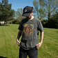 T-shirt Nomad Sari Efeito Lavagem - Bússola da Vida - Grafite - Thumbnail 7