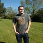 T-shirt Nomad Sari Efeito Lavagem - Bússola da Vida - Grafite - Thumbnail 8