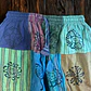 Calças Cogumelo Nomad Sari - Estampas de Quadrados - Tons Verde - Thumbnail 2