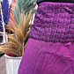 Calças Yoga & Meditação c/ Mantra - Estilo Pescador Tailandês - Roxo - Thumbnail 3