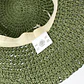 Chapéu de Palha Nomad Sari - Aba Larga Maleável - Verde Musgo - Thumbnail 6