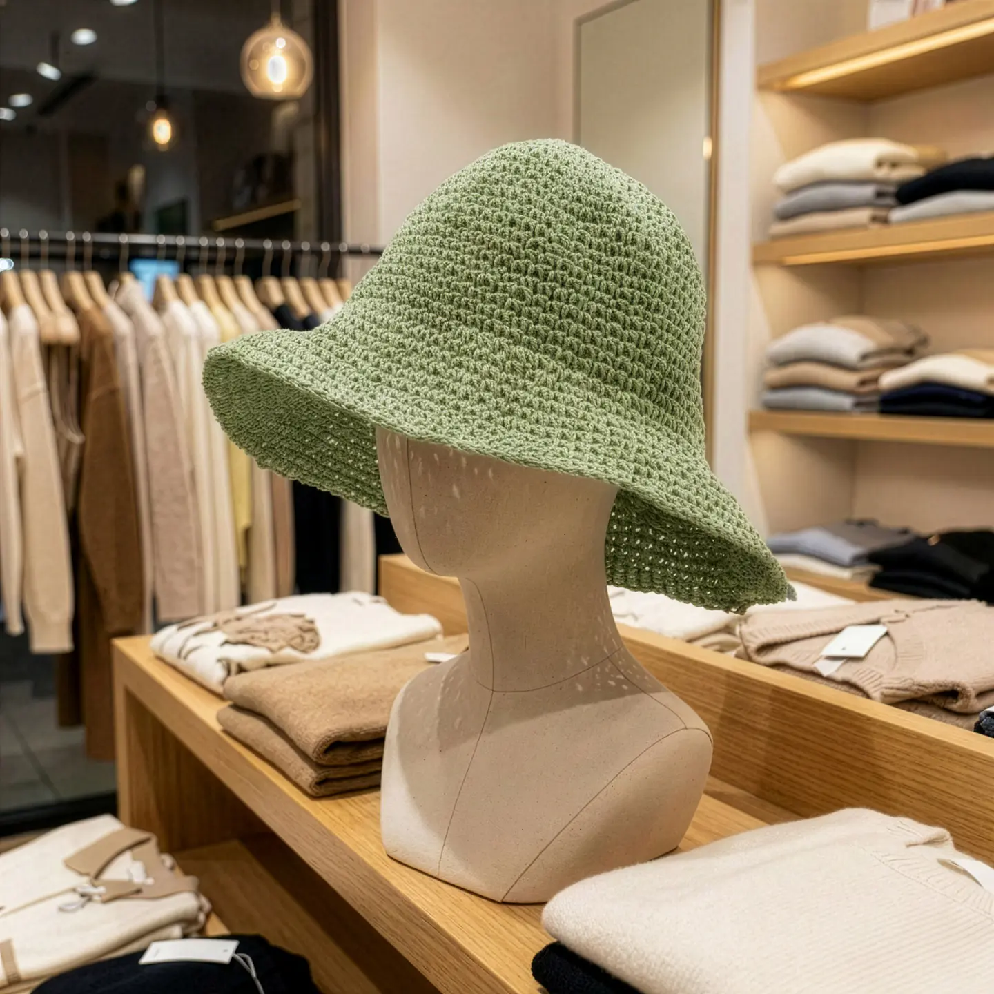 Chapéu de Palha Nomad Sari - Aba Larga Maleável - Verde Musgo 7