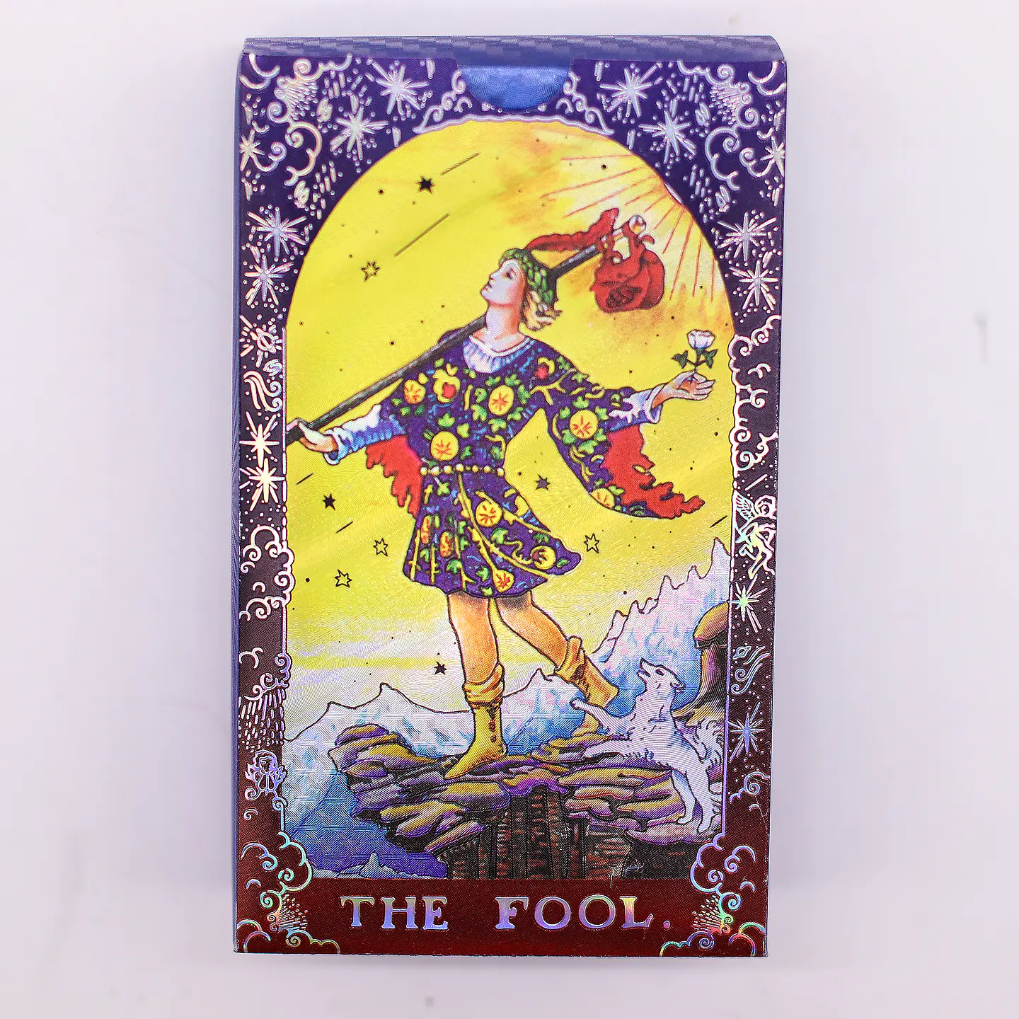 Cartas de Tarot com Livro Guia - Folha Azul c/ Mandala 4