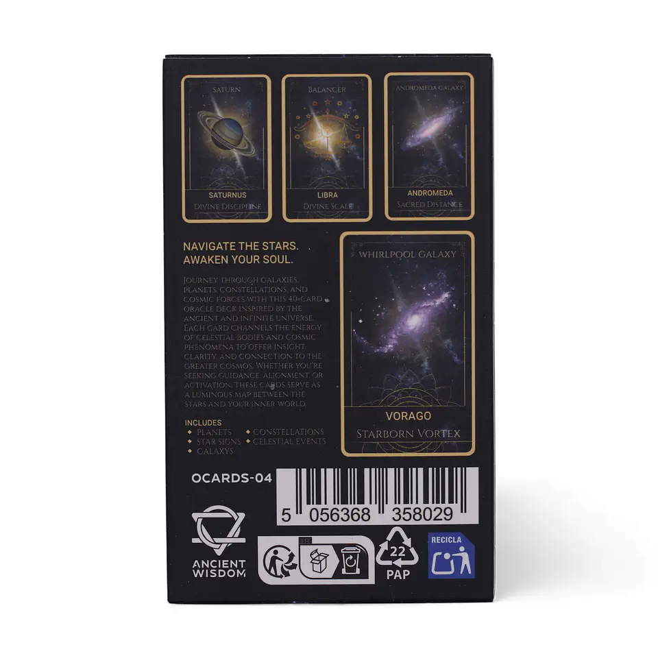 Cartas de Oráculo Atlas da Energia Celestial – Baralho Espiritual 2