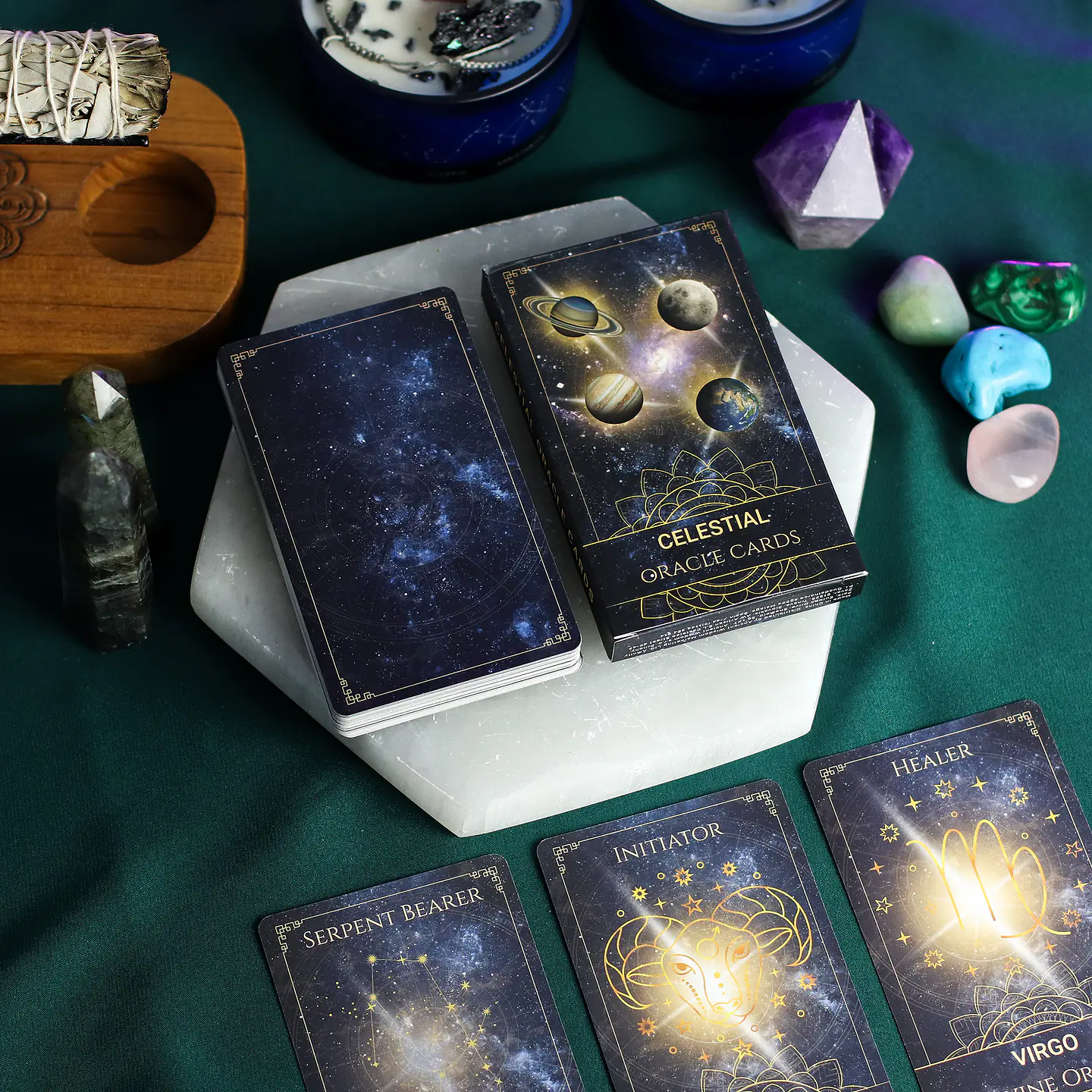 Cartas de Oráculo Atlas da Energia Celestial – Baralho Espiritual 10