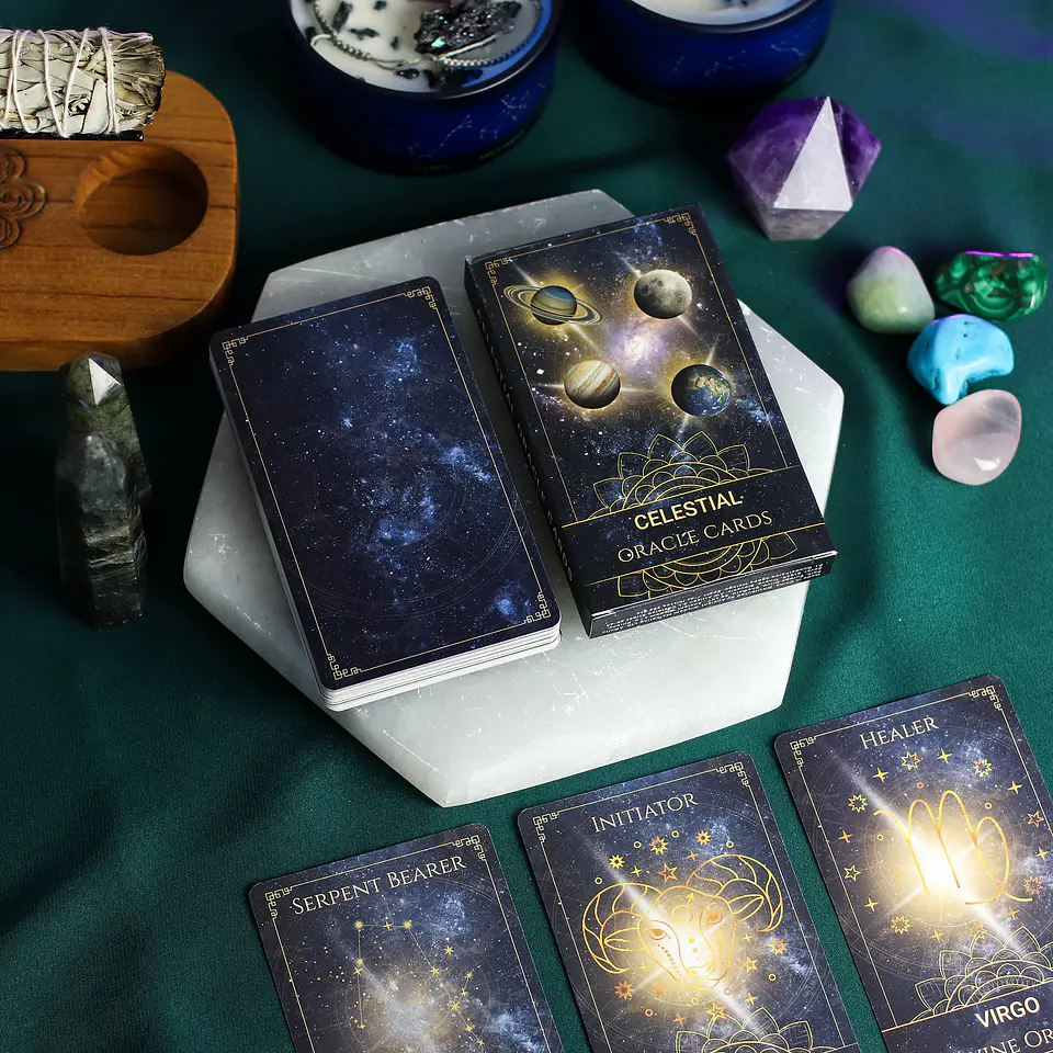 Cartas de Oráculo Atlas da Energia Celestial – Baralho Espiritual 10