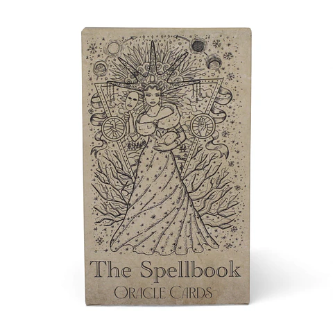 Cartas de Oráculo Livro de Feitiços – Baralho da Bruxa Ancestral