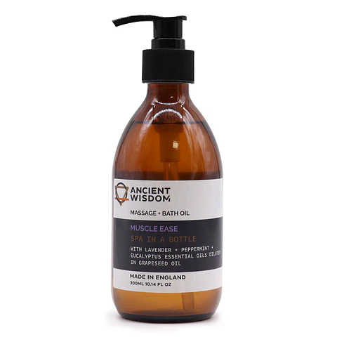Óleo Corporal de Massagem & Banho 300ml - Alívio Muscular